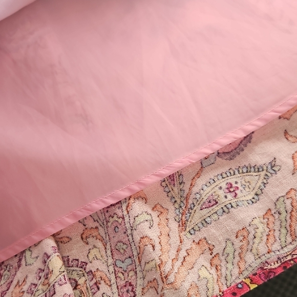 Pink Pleated A-line Mini Skirt for Casual Wear - Picture 6 of 6